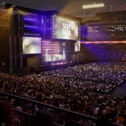 Northwest Stadium - Section 242 Seat View