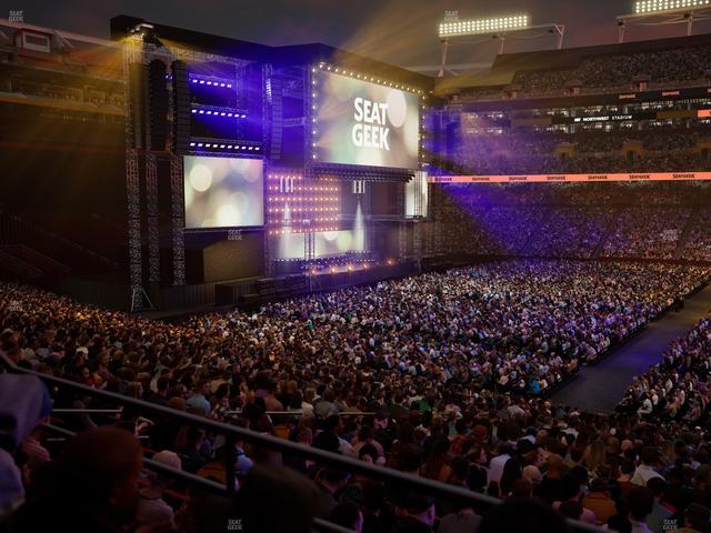 Northwest Stadium - Section 242 Seat View