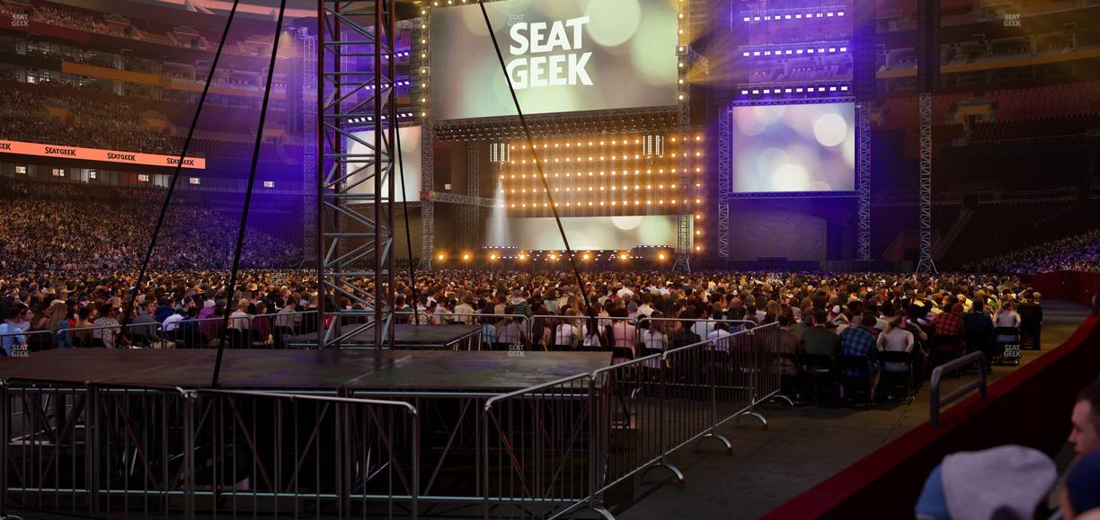 Northwest Stadium - Section 25 Seat View