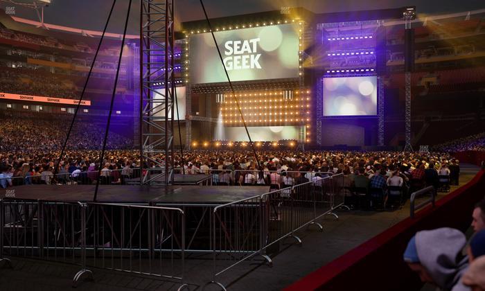 Northwest Stadium - Section 25 Seat View