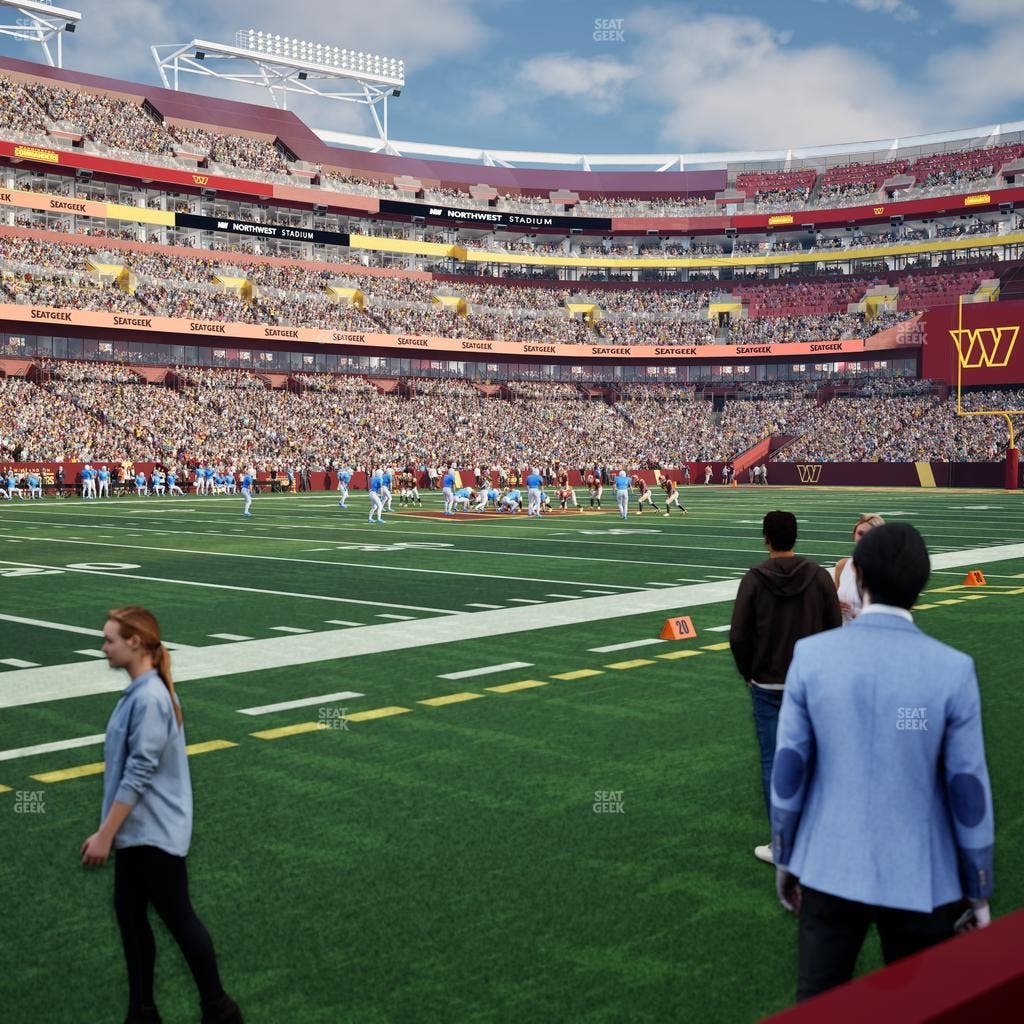Northwest Stadium - Section 25 Seat View