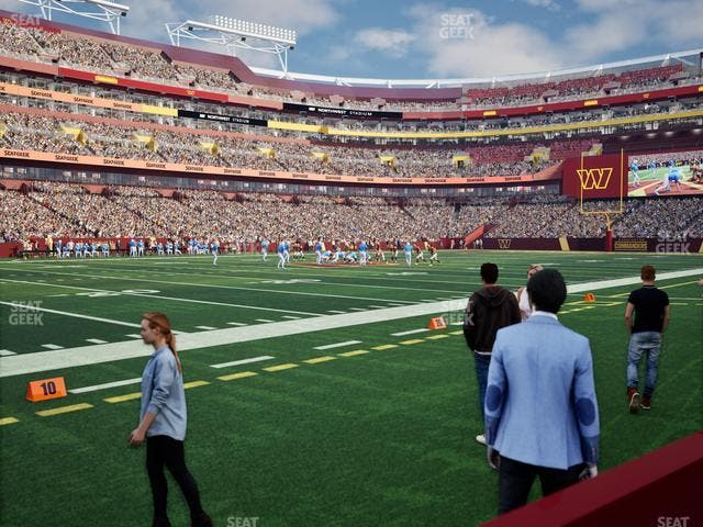 Northwest Stadium - Section 25 Seat View