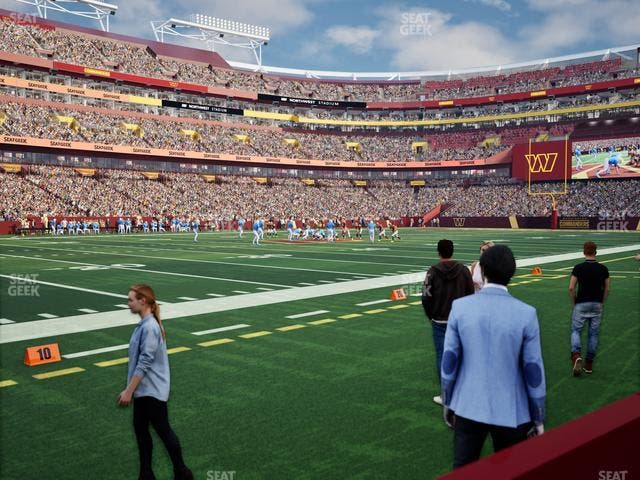 Northwest Stadium - Section 25 Seat View