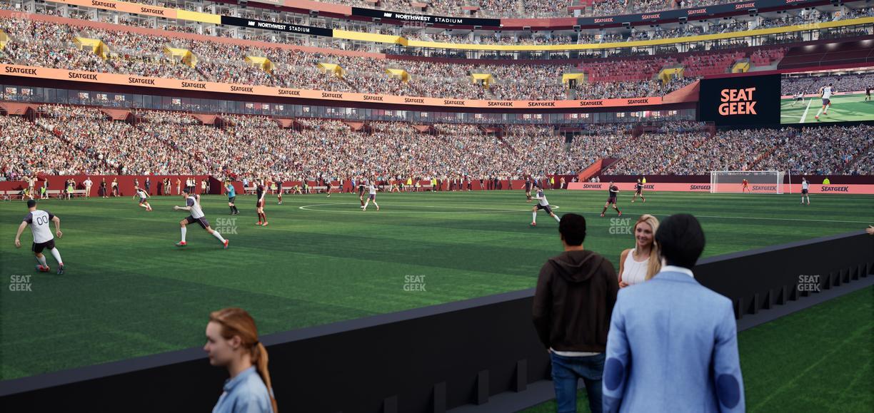 Northwest Stadium - Section 25 Seat View