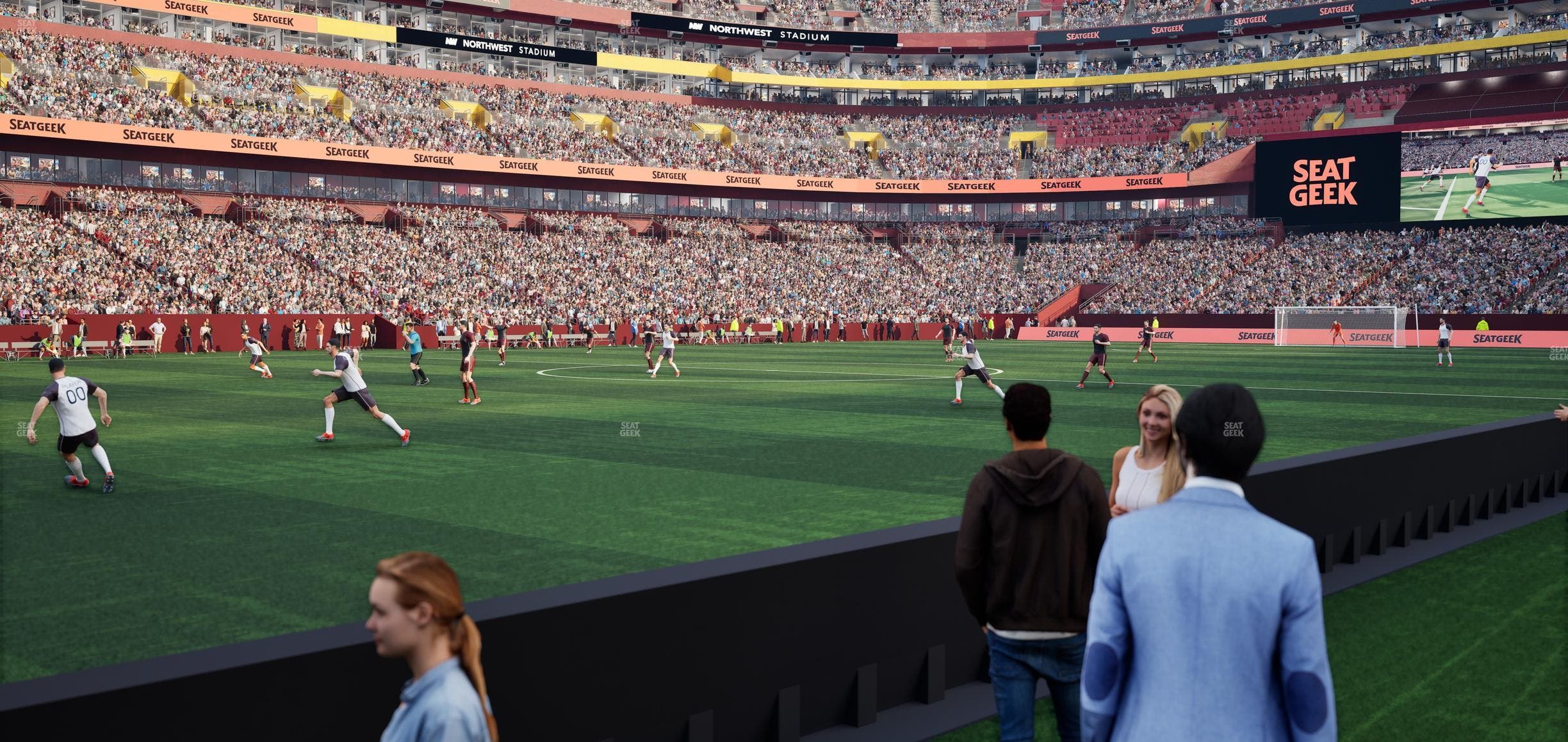 Northwest Stadium - Section 25 Seat View