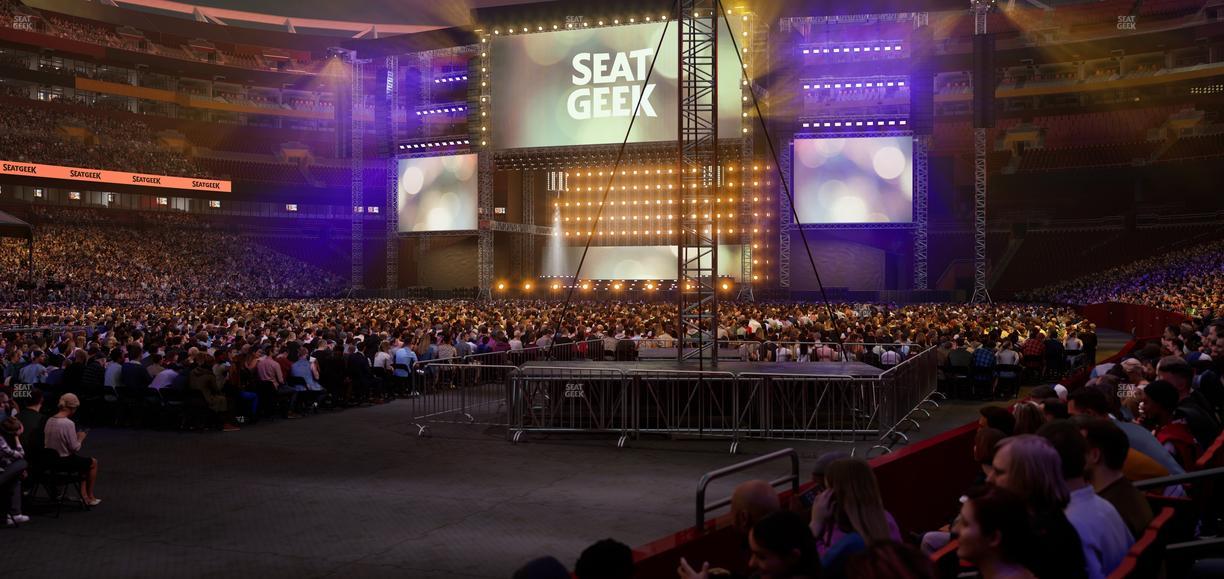 Northwest Stadium - Section 26 Seat View