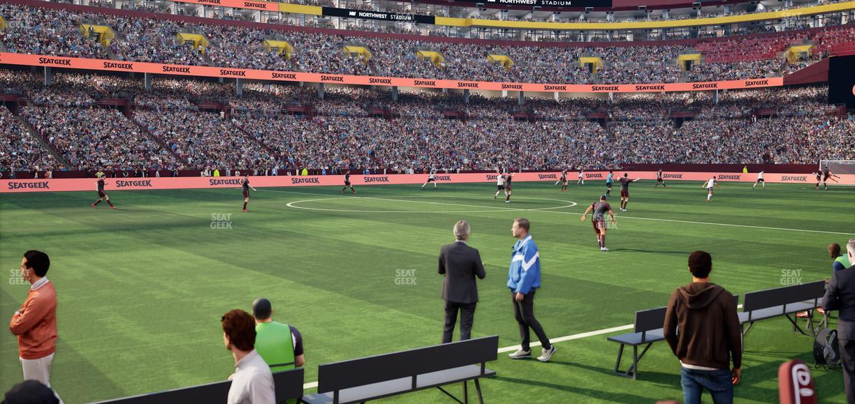 Northwest Stadium - Section 3 Seat View