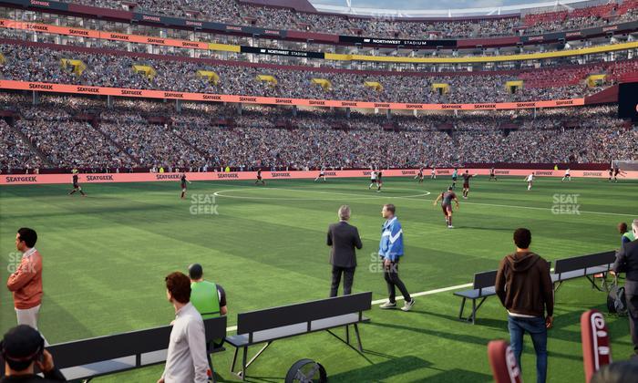 Northwest Stadium - Section 3 Seat View