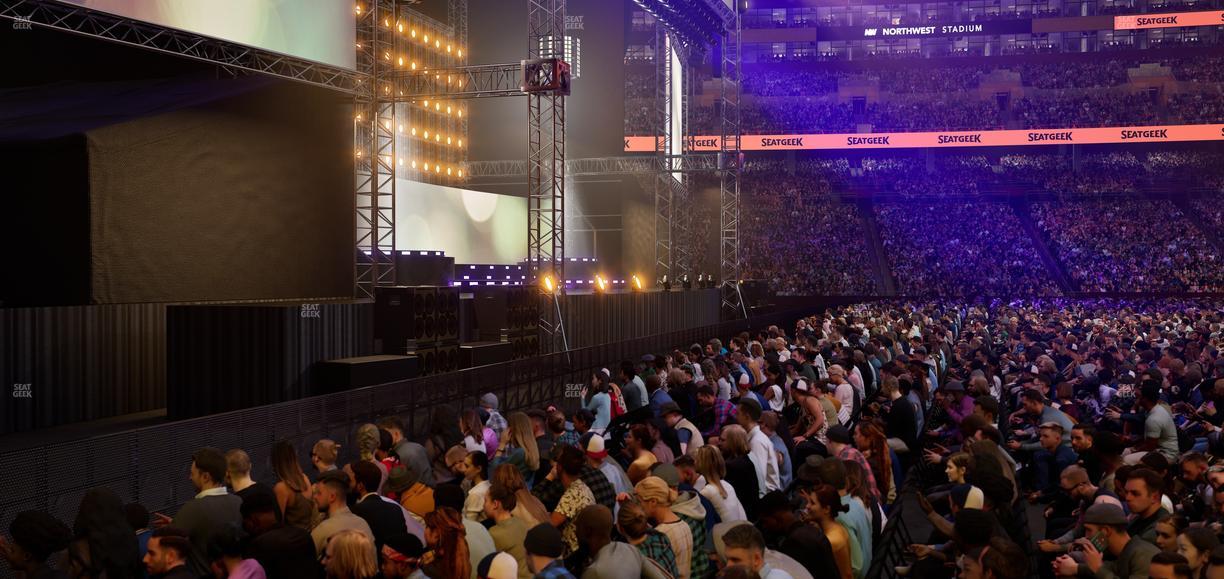 Northwest Stadium - Section 3 Seat View