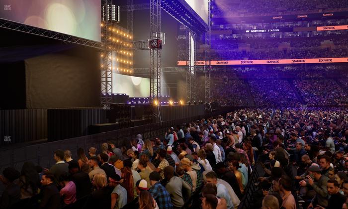 Northwest Stadium - Section 3 Seat View