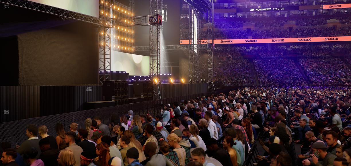 Northwest Stadium - Section 3 Seat View