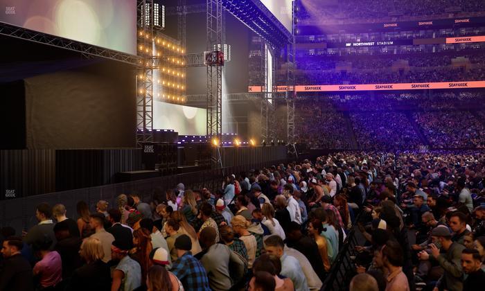 Northwest Stadium - Section 3 Seat View