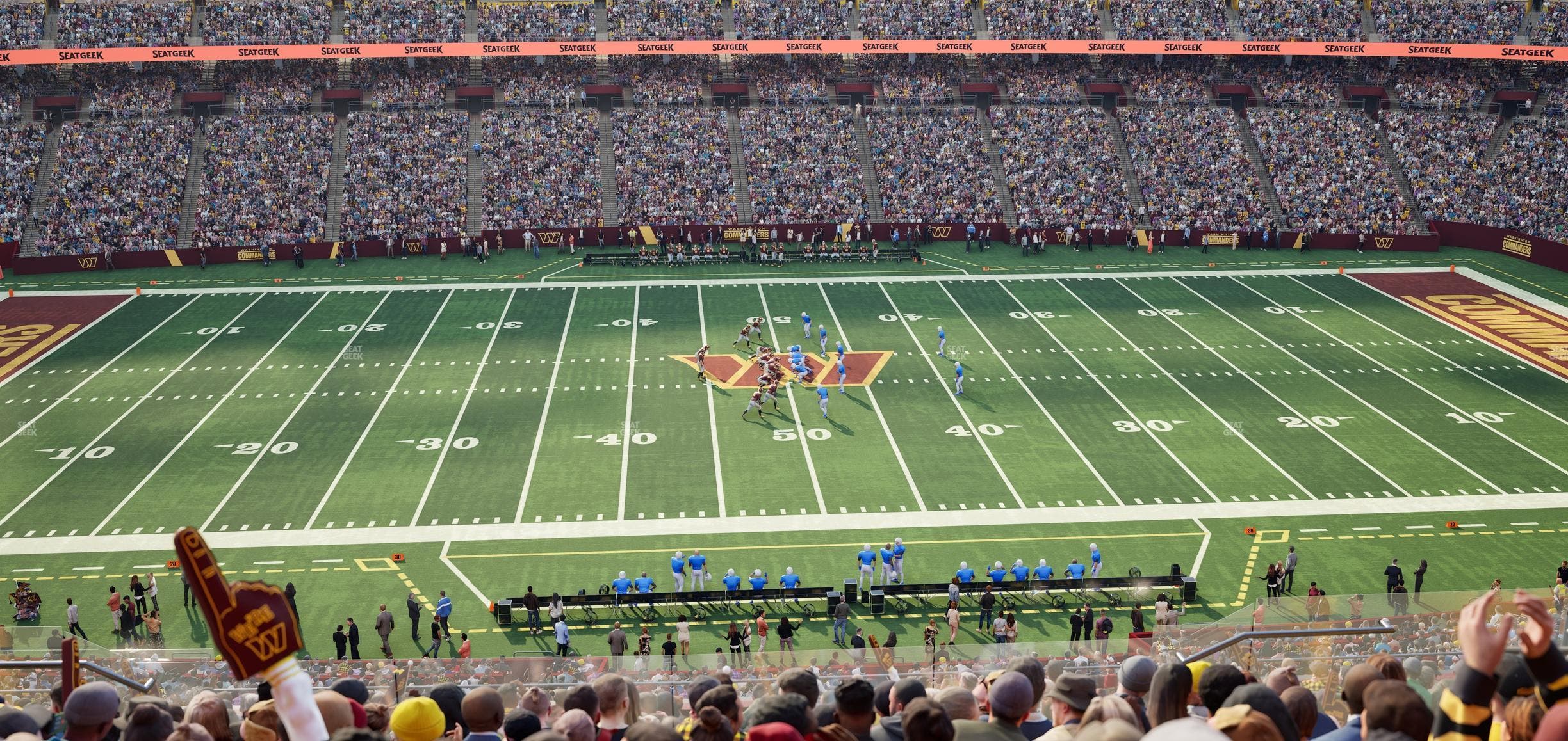 Northwest Stadium - Section 301 Seat View