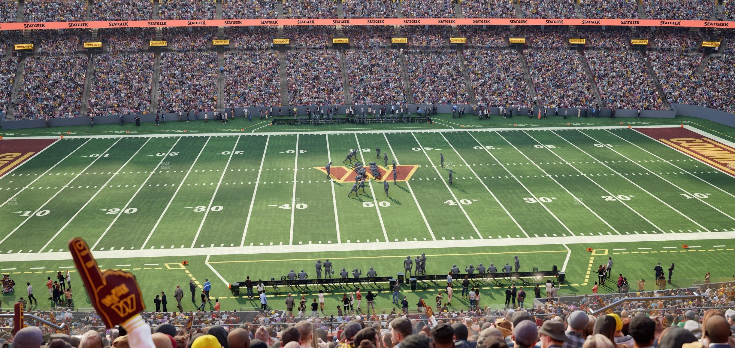 Northwest Stadium - Section 301 Seat View