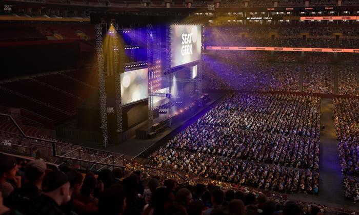 Northwest Stadium - Section 301 Seat View