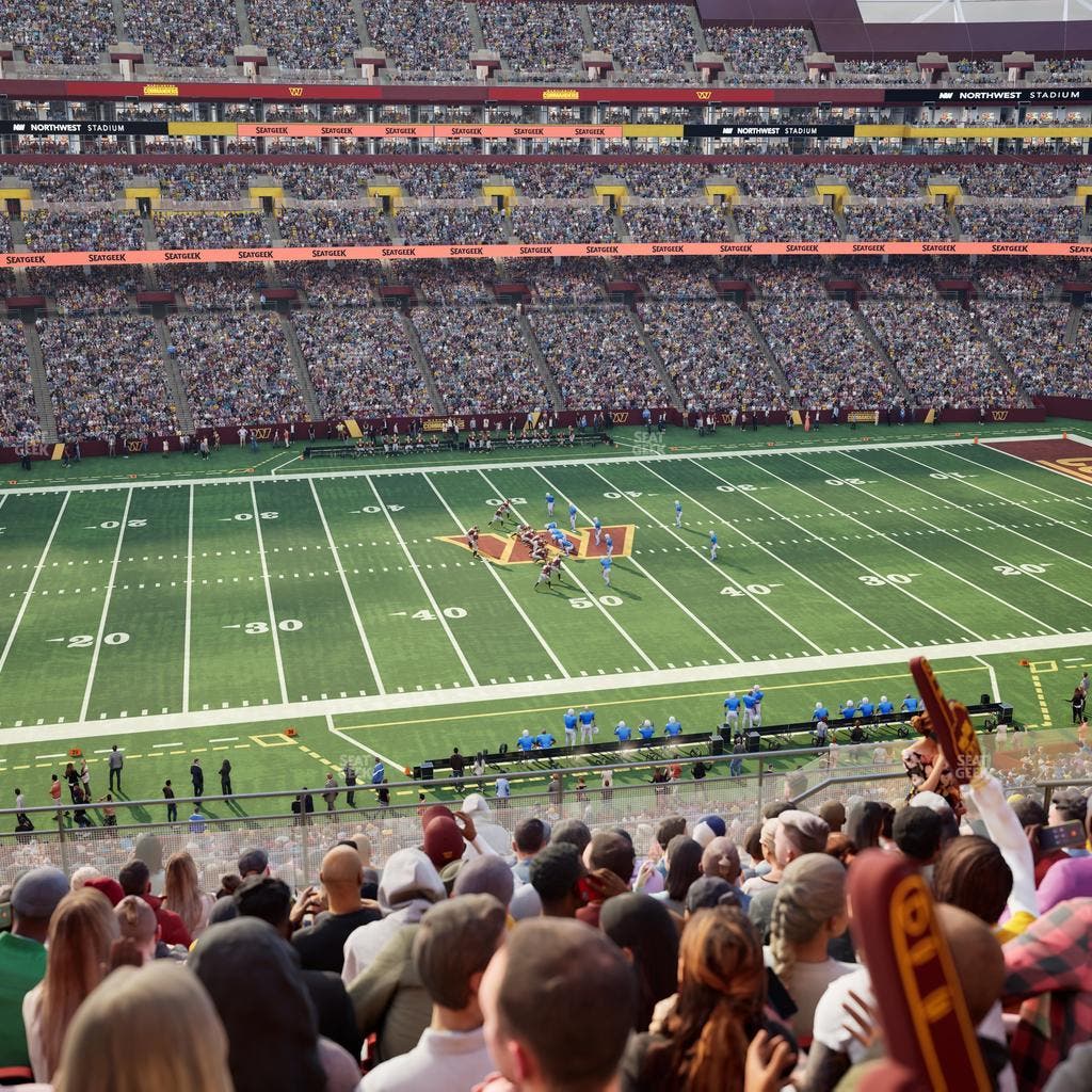Northwest Stadium - Section 302 Seat View