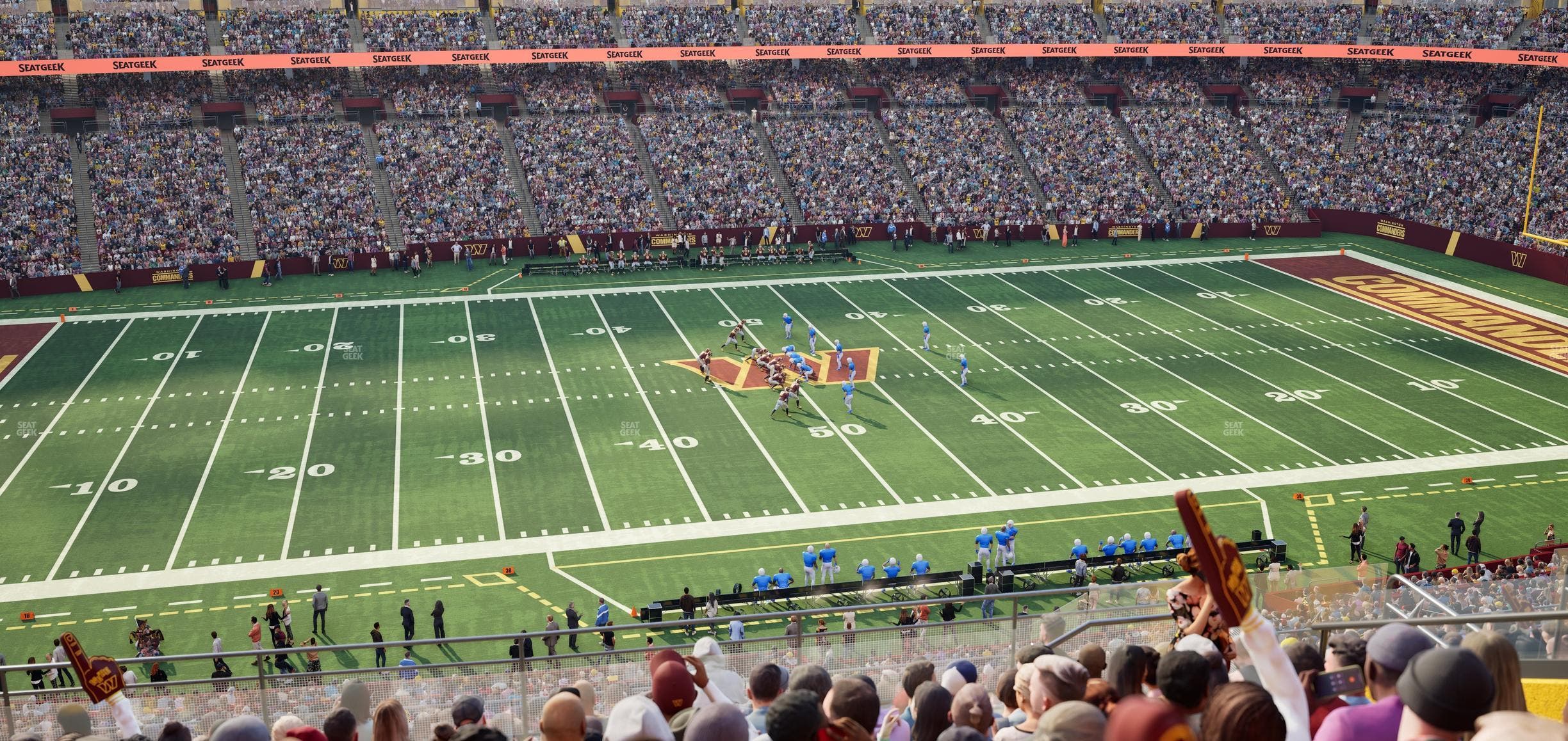 Northwest Stadium - Section 302 Seat View