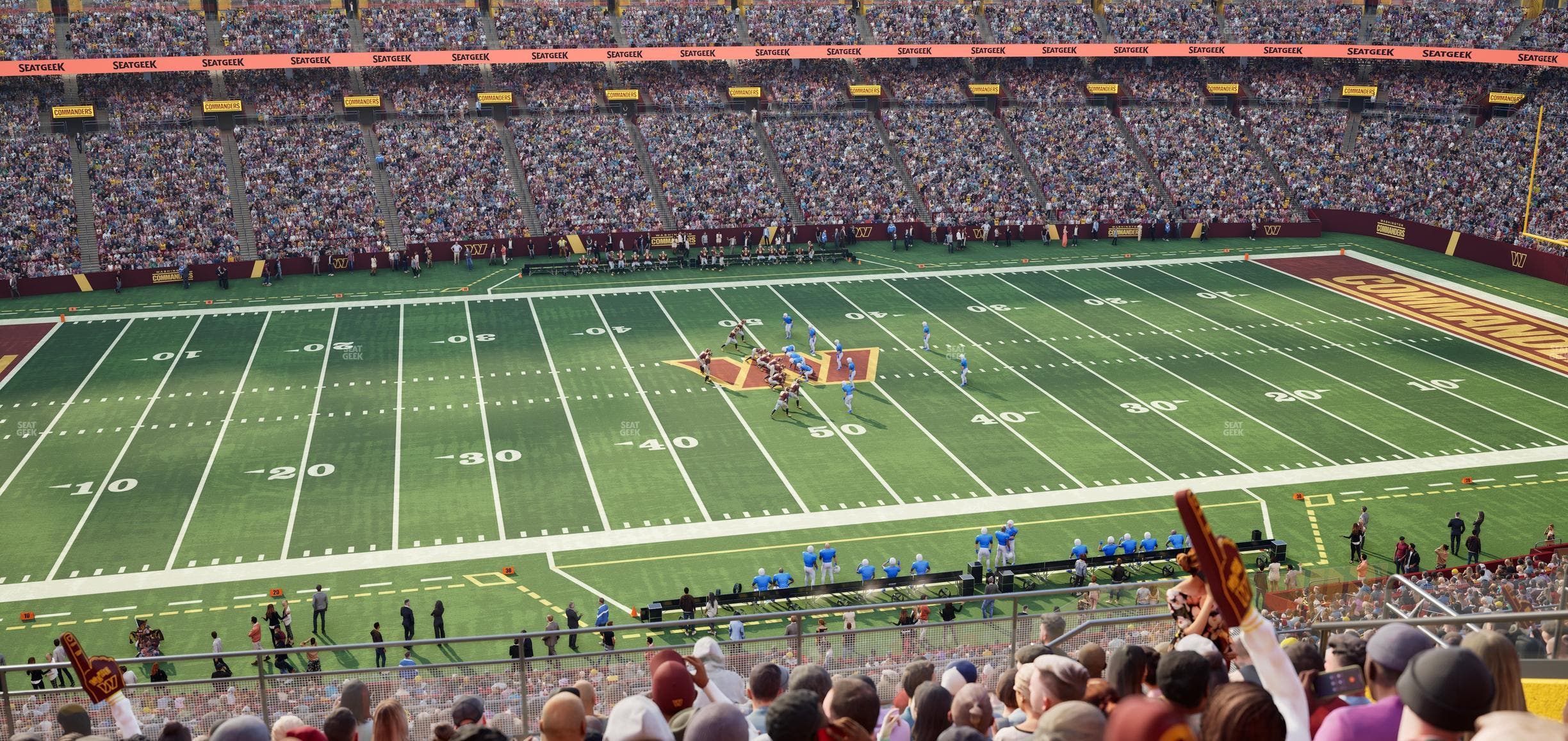Northwest Stadium - Section 302 Seat View