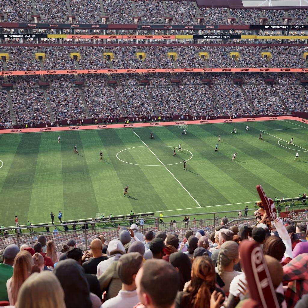 Northwest Stadium - Section 302 Seat View