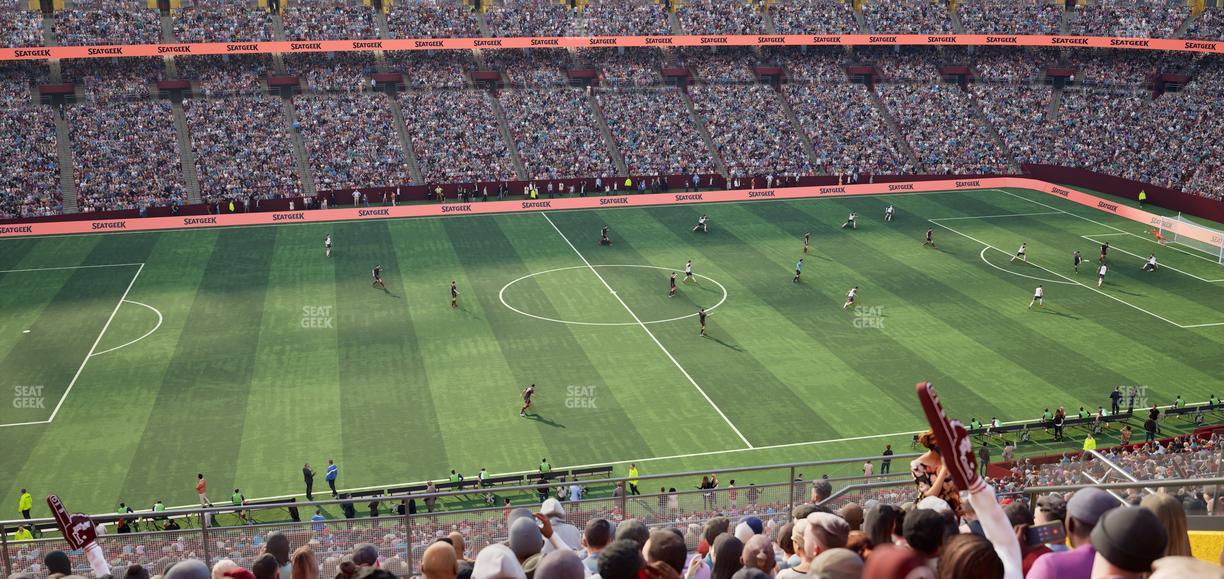 Northwest Stadium - Section 302 Seat View