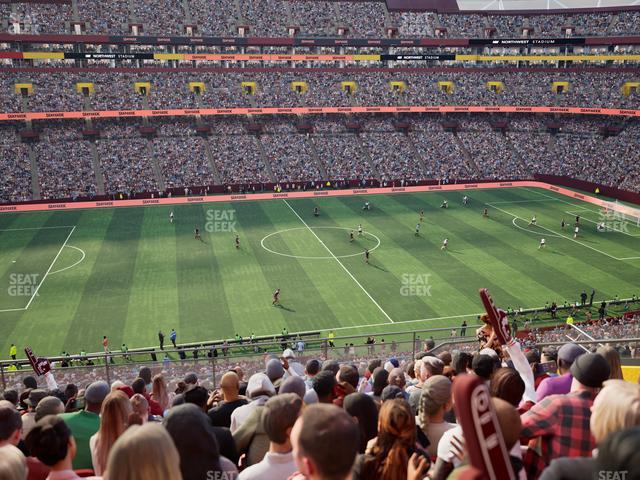 Northwest Stadium - Section 302 Seat View Northwest Stadium - Section 302 Seat View