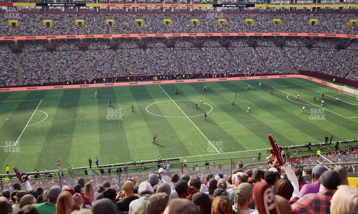 Northwest Stadium - Section 302 Seat View