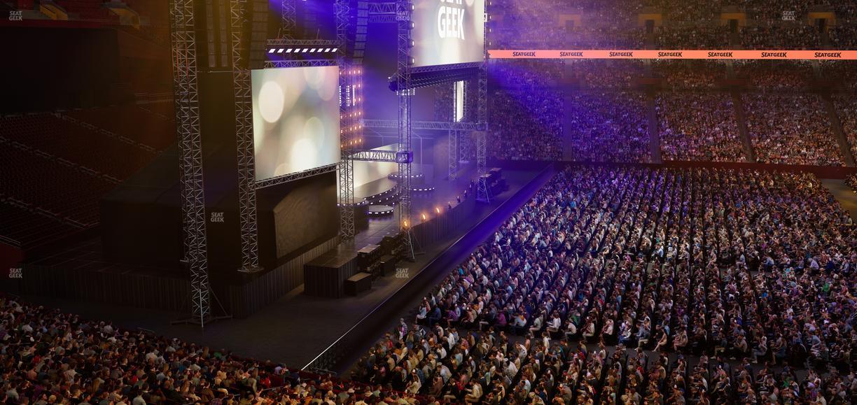 Northwest Stadium - Section 302 Seat View