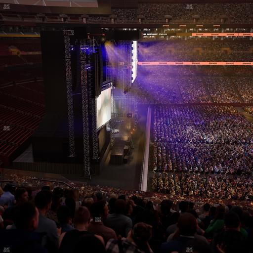 Northwest Stadium - Section 303 Seat View