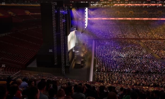 Northwest Stadium - Section 303 Seat View