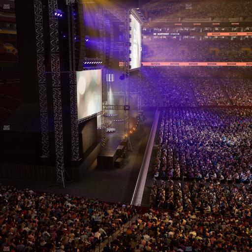 Northwest Stadium - Section 303 Seat View