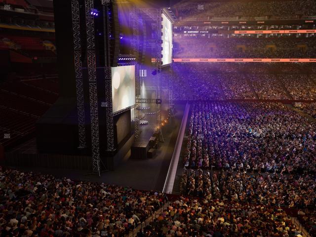 Northwest Stadium - Section 303 Seat View