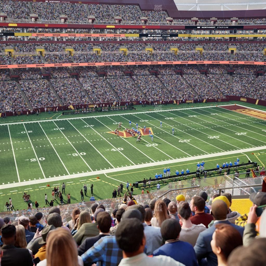 Northwest Stadium - Section 303 Seat View