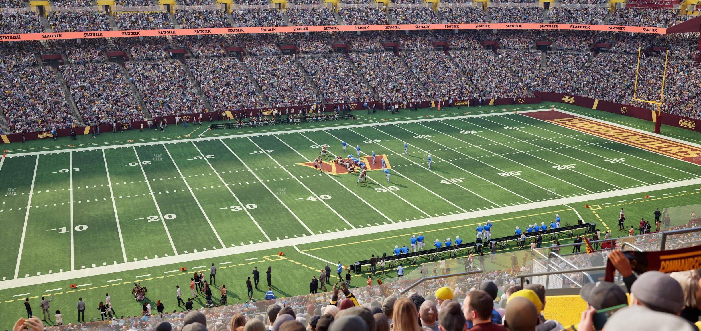 Northwest Stadium - Section 303 Seat View
