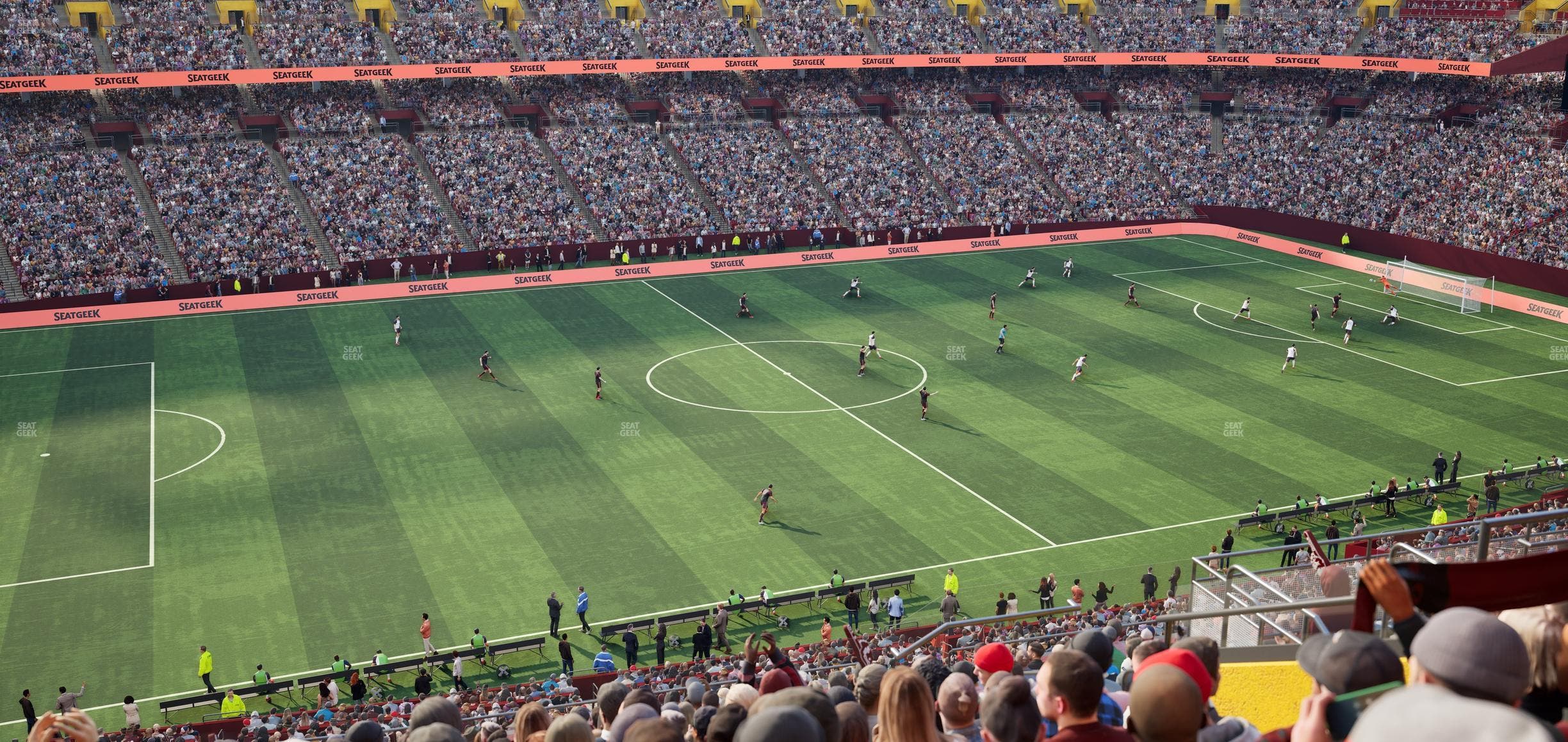 Northwest Stadium - Section 303 Seat View