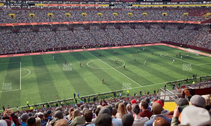 Northwest Stadium - Section 303 Seat View