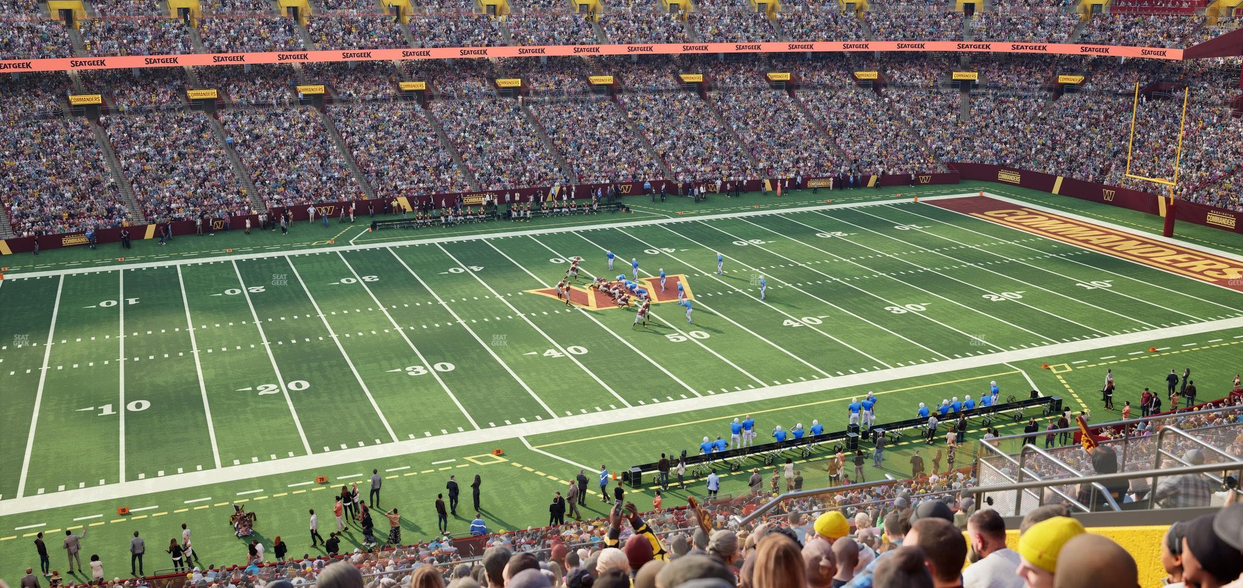 Northwest Stadium - Section 303 Seat View