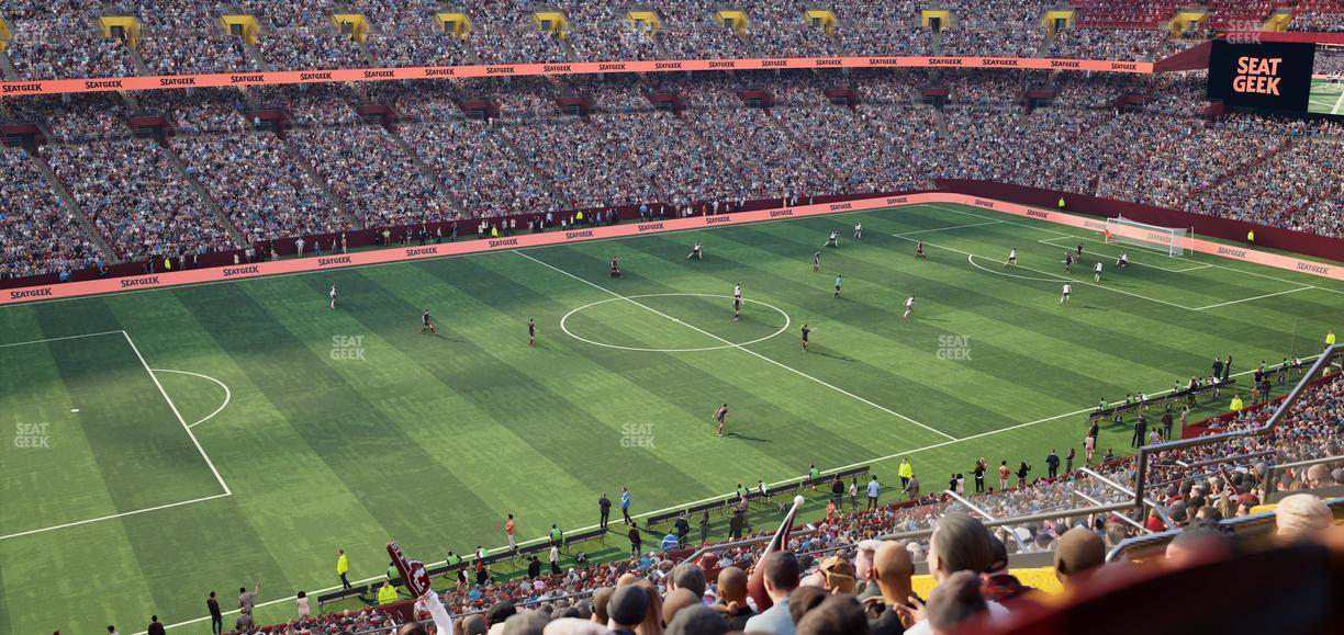 Northwest Stadium - Section 304 Seat View