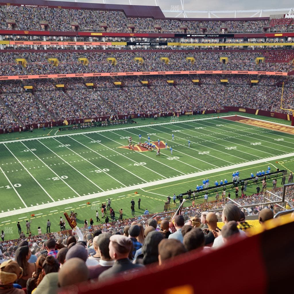 Northwest Stadium - Section 304 Seat View