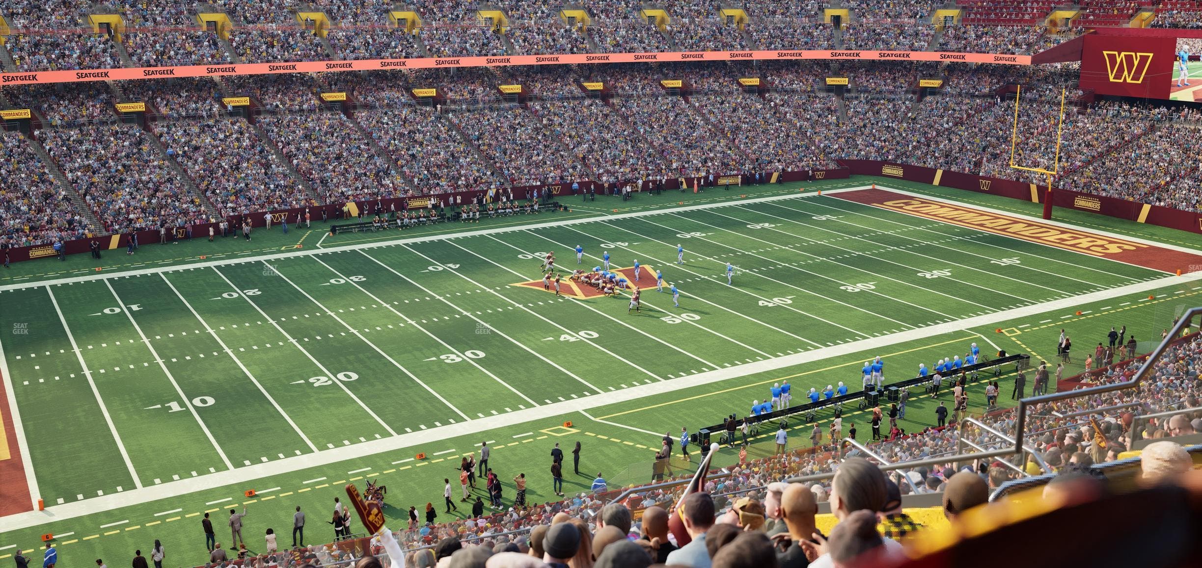 Northwest Stadium - Section 304 Seat View