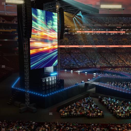 Northwest Stadium - Section 304 Seat View