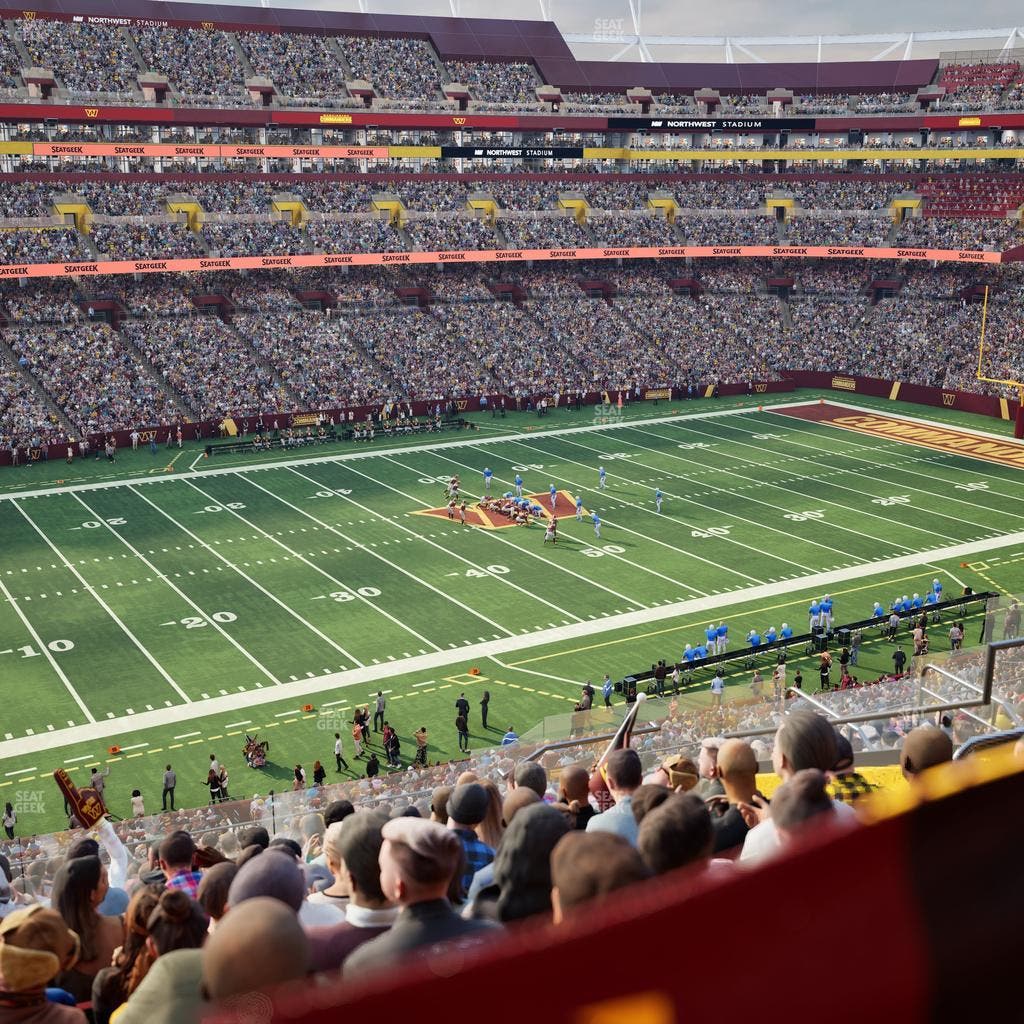 Northwest Stadium - Section 304 Seat View