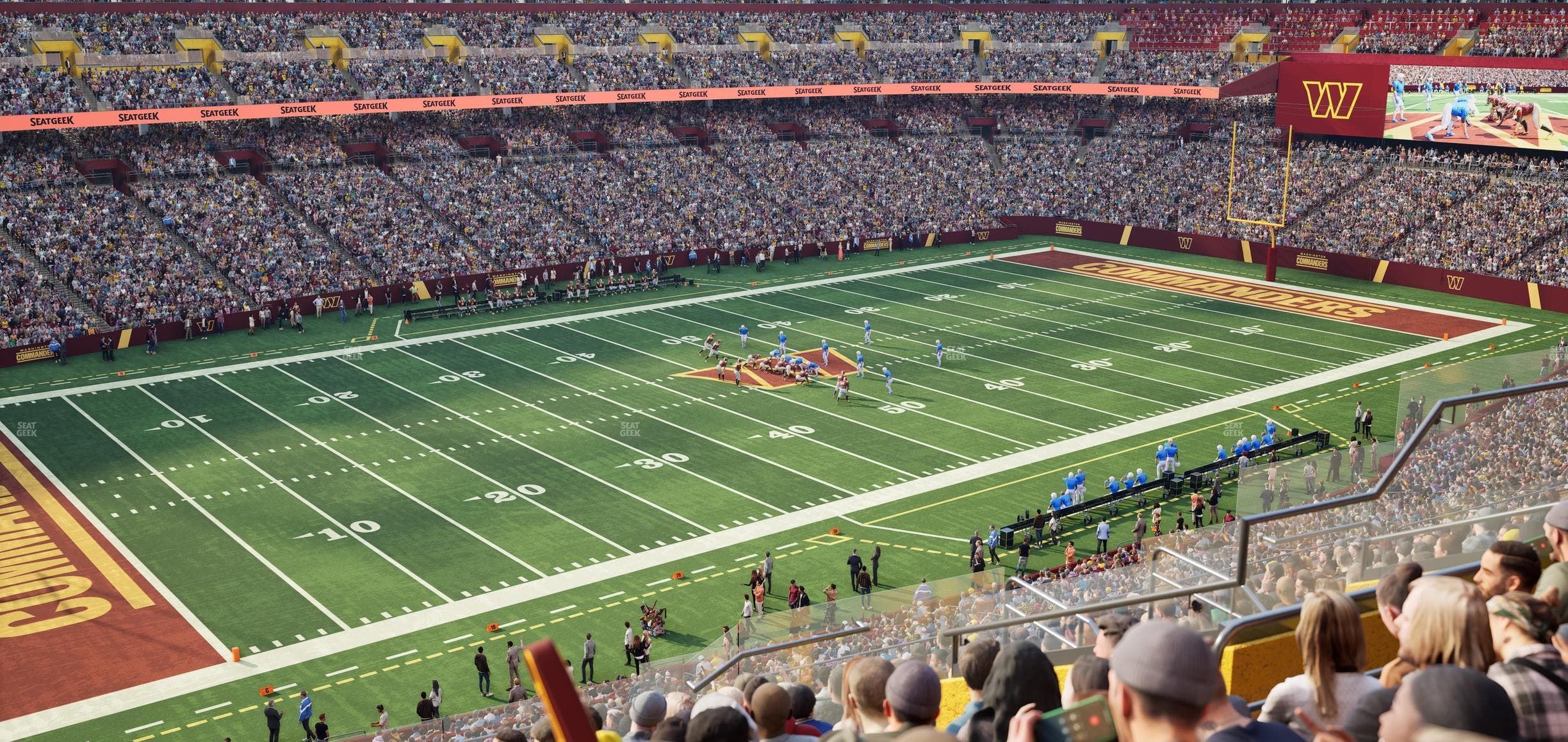 Northwest Stadium - Section 305 Seat View
