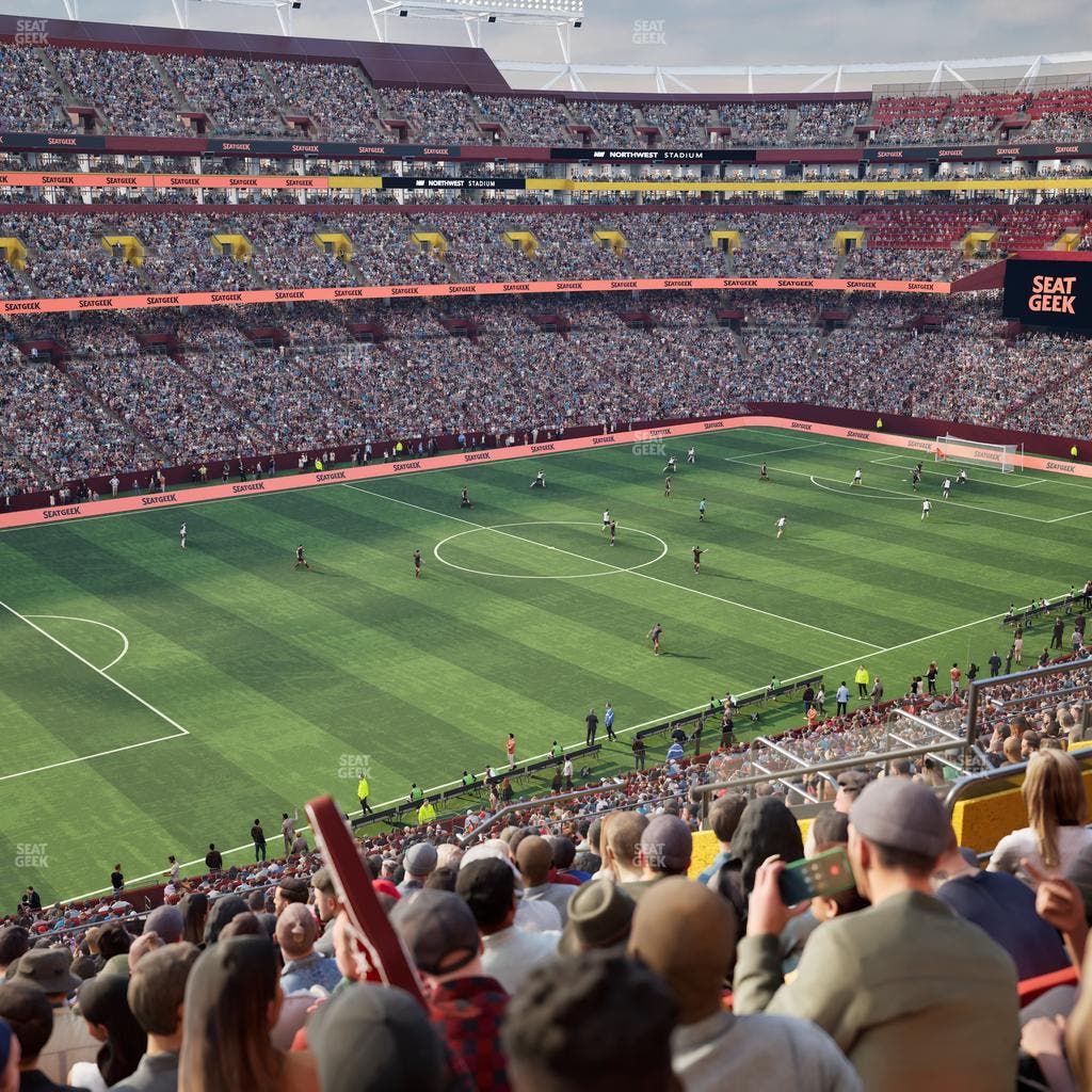 Northwest Stadium - Section 305 Seat View