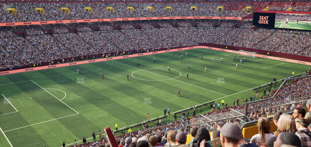 Northwest Stadium - Section 305 Seat View