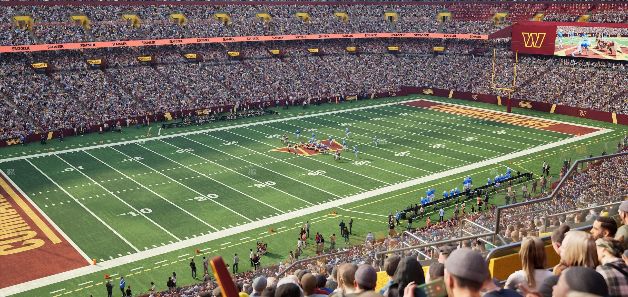 Northwest Stadium - Section 305 Seat View