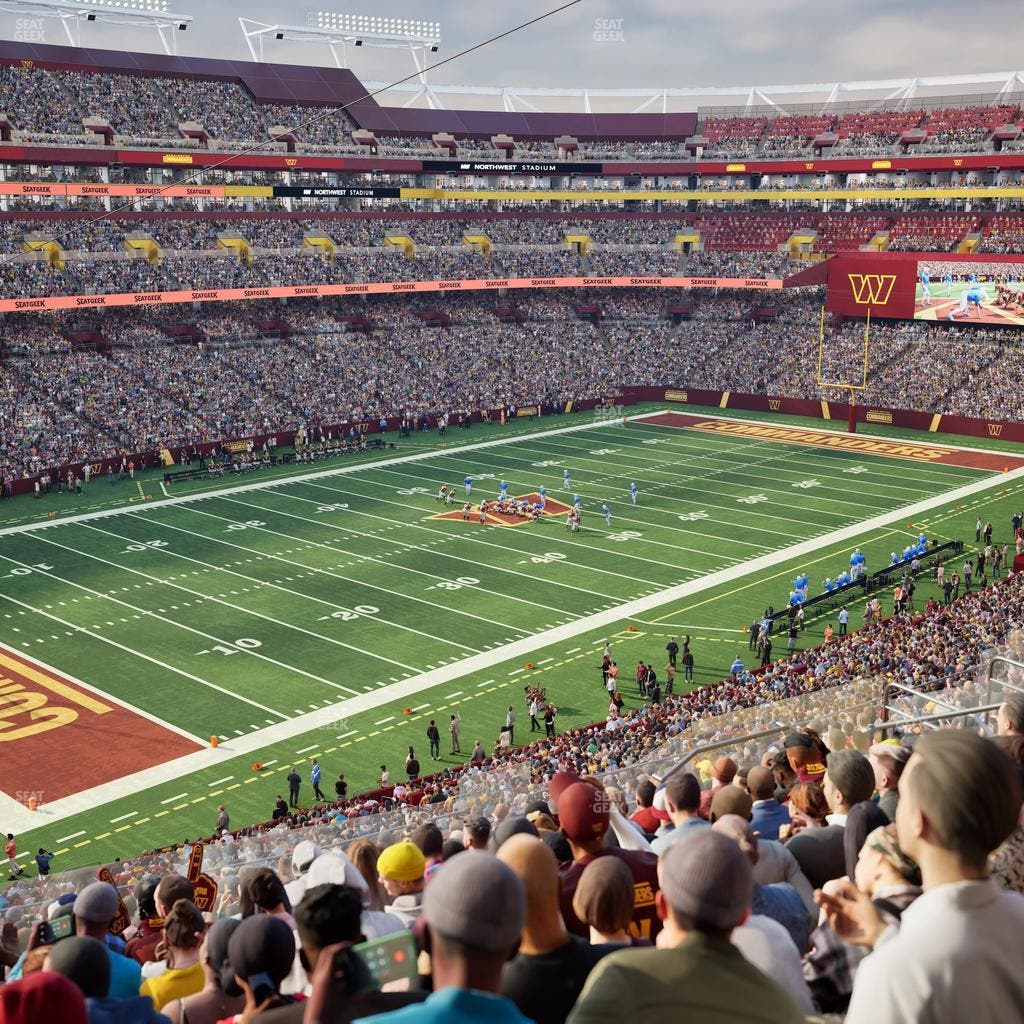 Northwest Stadium - Section 306 Seat View