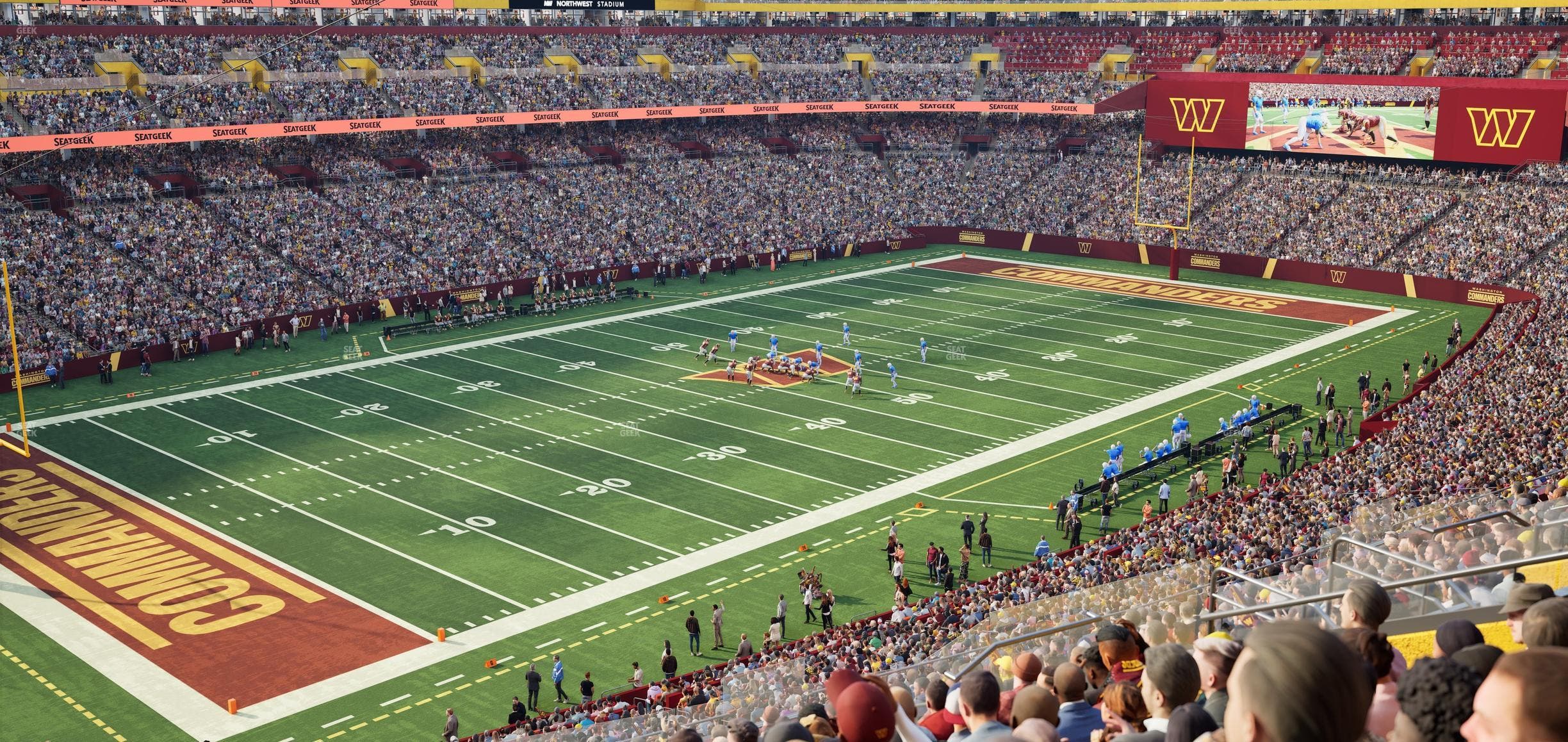 Northwest Stadium - Section 306 Seat View