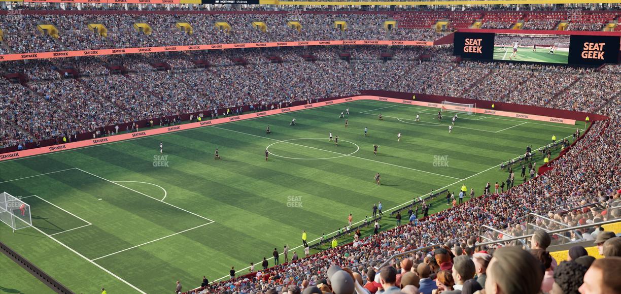 Northwest Stadium - Section 306 Seat View