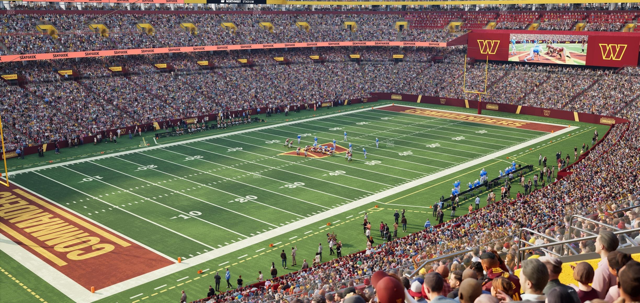 Northwest Stadium - Section 306 Seat View