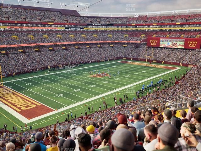 Northwest Stadium - Section 306 Seat View